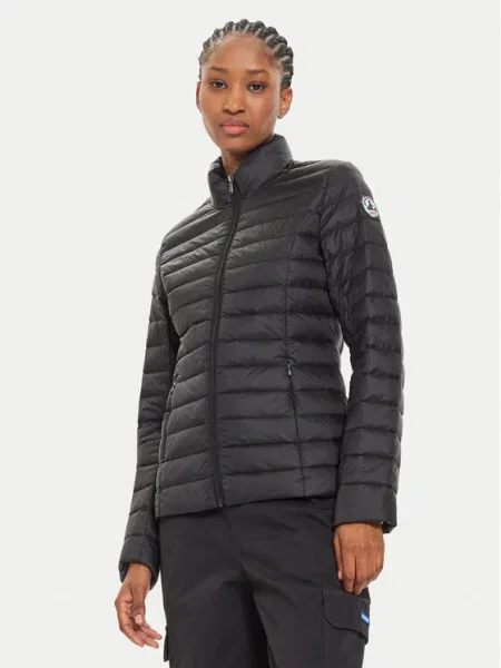 Jott Пухено яке Cha черен