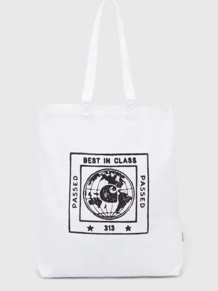 Carhartt WIP torebka Stamp Tote biały