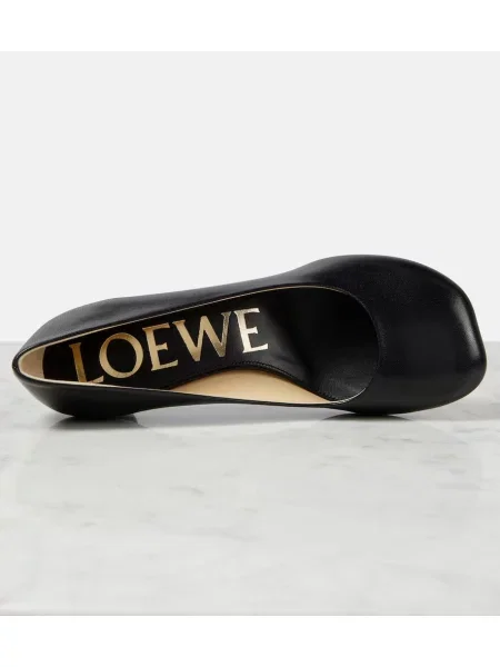 Pantofi cu toc Loewe din piele negru