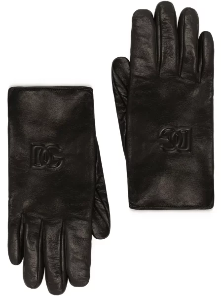 Mănuși Dolce & Gabbana din piele negru