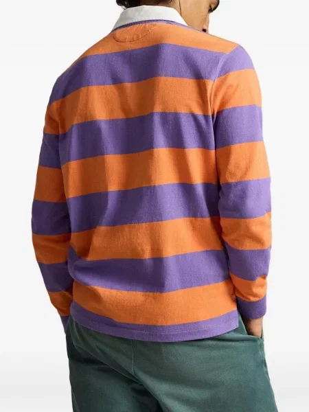 Scurt șapcă Polo Ralph Lauren cu broderie din jerseu maro