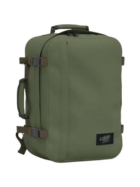 CabinZero Classic 36 l georgiai khaki túra hátizsák. Méret: 36 l zöld