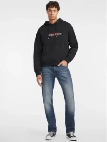 Guess Jeans Mikina černá