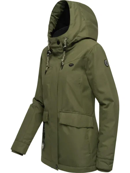 Ragwear Geacă de iarnă Jazmin pin verde
