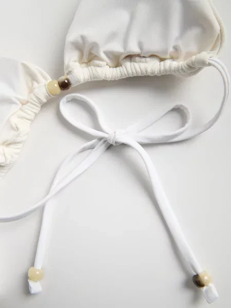 Reserved Топ бікіні кремовий 