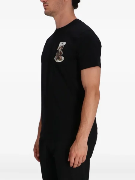 Tricou Moschino cu imagine negru