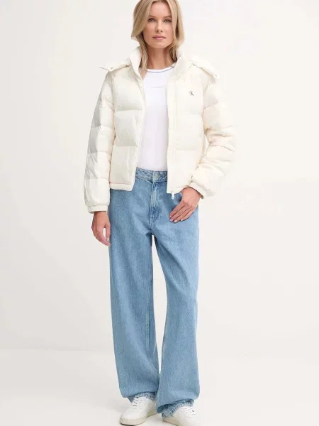 Calvin Klein Jeans Kratka majica bela