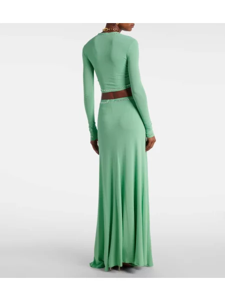 Cropp top Rabanne verde