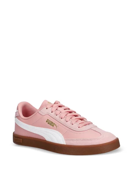 Sneakerși Puma Suede din piele de căprioară roz