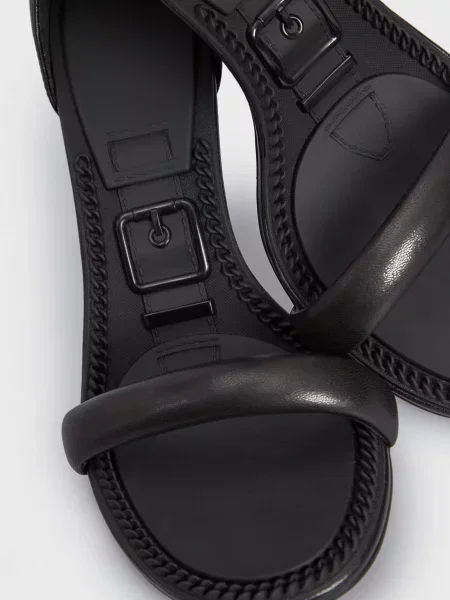 Шкіряні босоніжки Prpy чорні