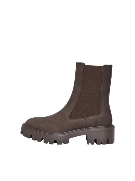 Pantofi Only de culoare solidă maro