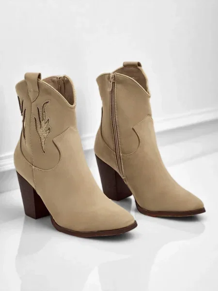 Botine Resti cowboy maro