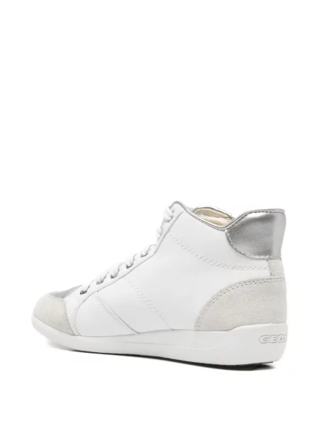 Sneakerși Geox alb
