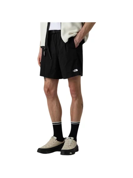Scurt cu centură pantaloni The North Face negru
