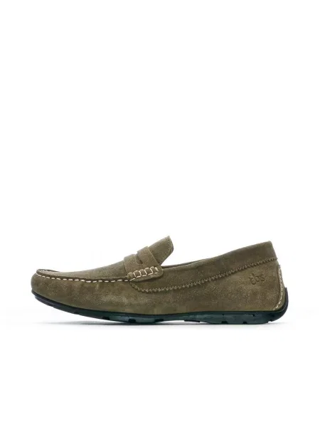 Mokasyny TBS SAILHAN khaki zielone