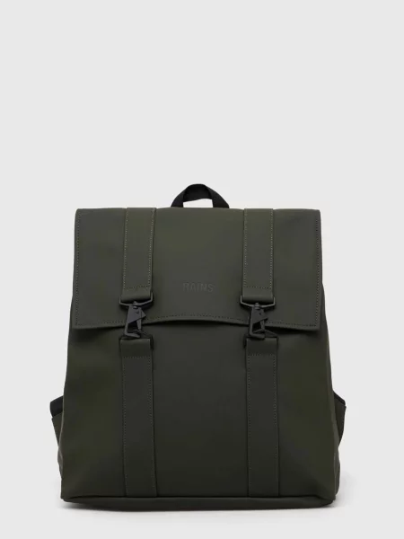 Rains plecak Backpacks duży gładki zielony