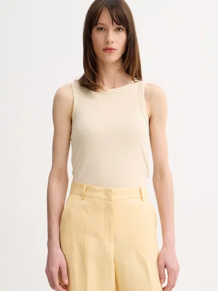 MM by Max Mara top pentru femei SETA alb