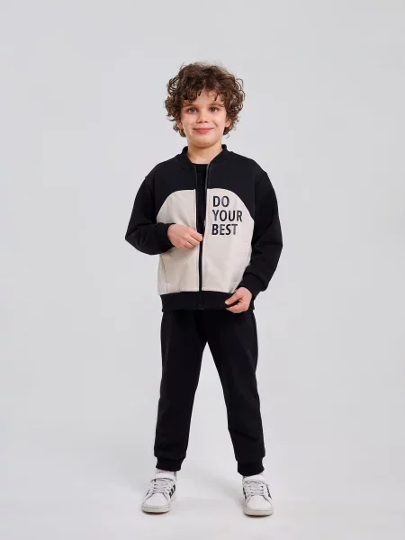 Дитячий Спортивний костюм SMIL чорний