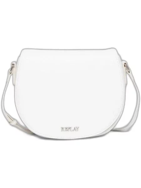 Crossbody torbica Replay bijela
