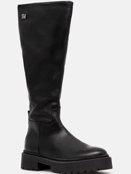 Steve Madden cizme Galina femei cu plat izolare usoara negru