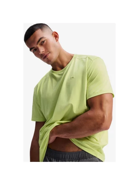 Koszulka z krótkim rękawem Under Armour Bouncy zielony limonkowy S żółta