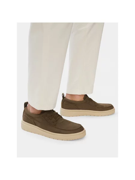 Pantofi Clarks Polden Moc Kaki