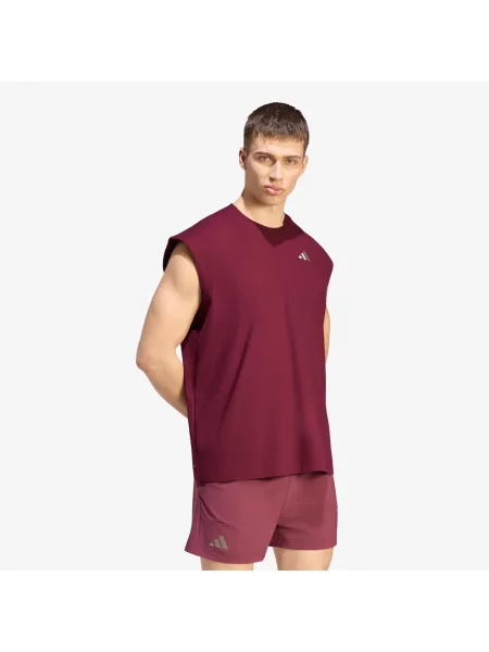 Tricou adidas Tennis Climacool+ Oversized Sleeveless T-Shirt Maroon M