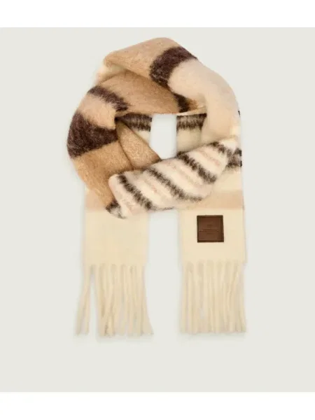 Fular Weekend Maxmara de lână bej