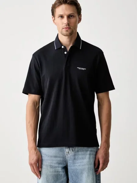 Tricou polo Armani Exchange