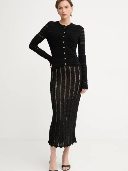 Twinset fustă negru
