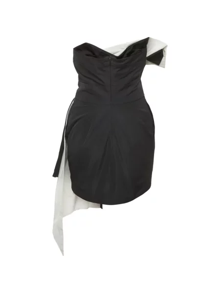 Rochie mini Alexandre Vauthier asimetrică negru