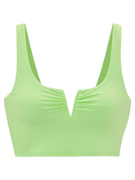 VENICE BEACH Sutien costum de baie deschis verde
