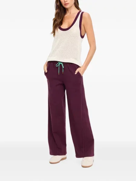 Pantaloni The Upside alergare cu cordon violet