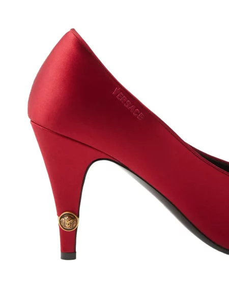 Pantofi cu toc Versace roșu