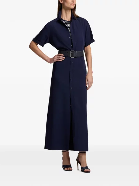 Μικρός κοστούμι μίνι φόρεμα Ralph Lauren Collection μπλε