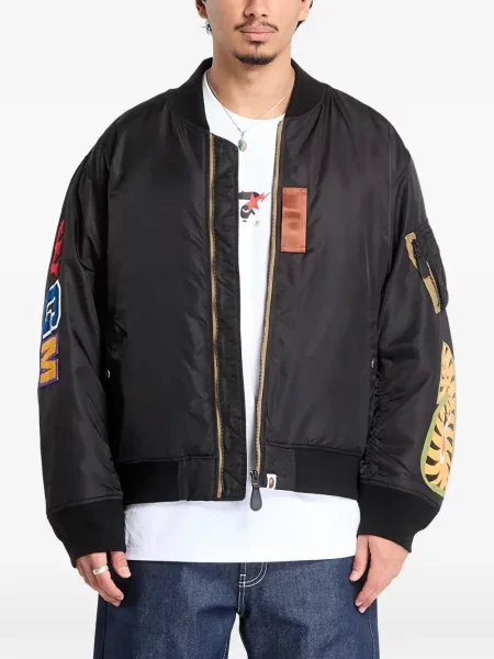 Geacă bomber A Bathing Ape® negru