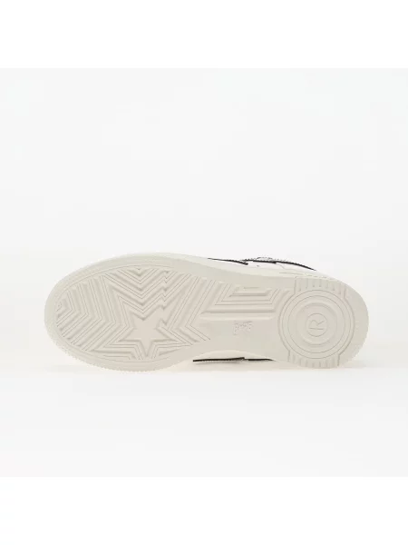 Кожаные кроссовки A Bathing Ape белые