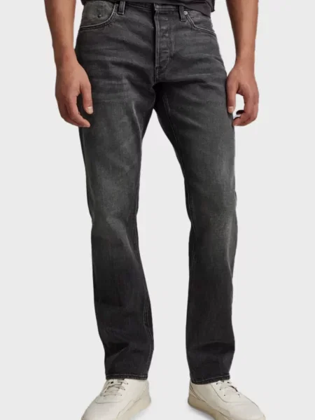 Прямі джинси G-star Raw чорні