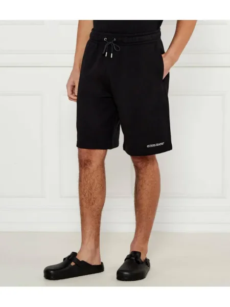 Guess Jeans Pantaloni scurți CORTO | negru
