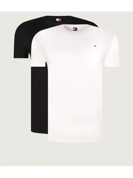 Tommy Jeans 2 db-os póló fekete