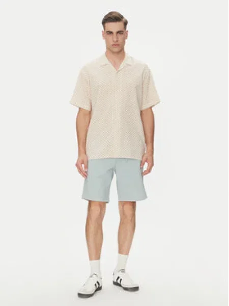 Jack&Jones Šortky z materiálu Jaiden Světle modrá