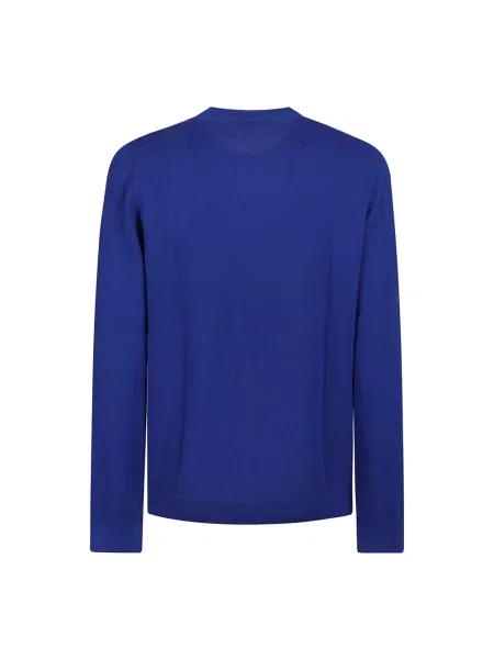 Dzianinowy sweter Fay niebieski