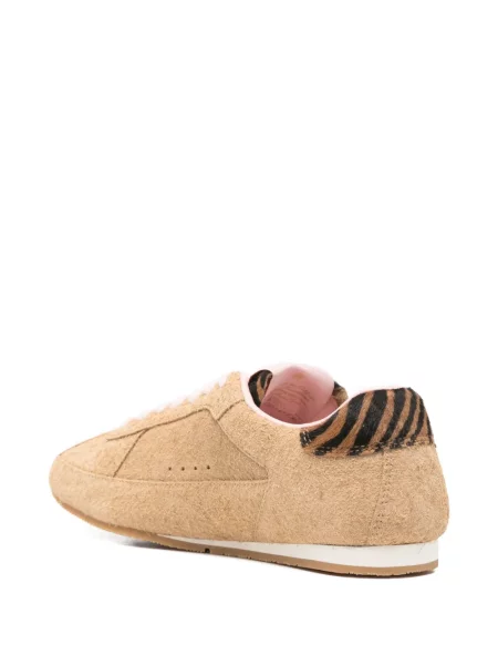 Sneakerși Amiri fără toc cu model zebră