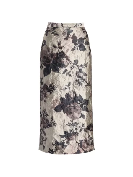 Fustă midi Erdem cu model floral cu imagine