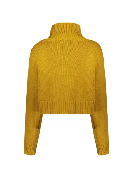Cropp pulover Yves Salomon galben