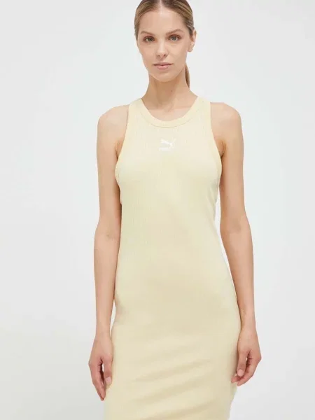Puma sukienka żółta