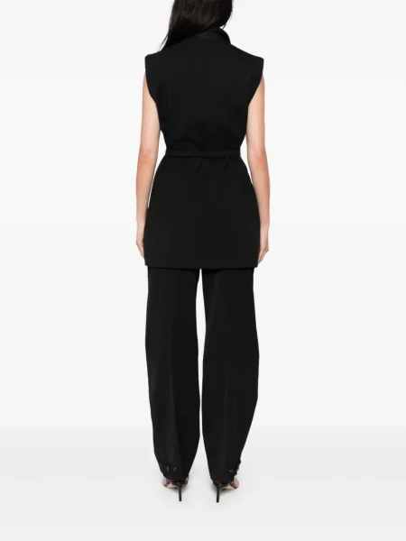 Cu centură sacou Sportmax negru