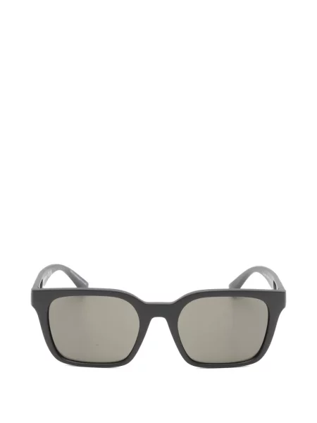 Ochelari de soare dreptunghiulari Emporio Armani negru
