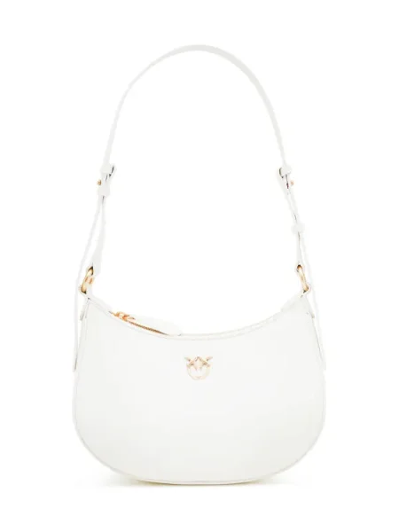 Rucsac Pinko din piele alb