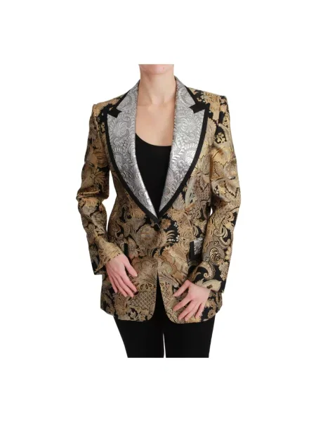 Wielobarwność marynarka Dolce And Gabbana